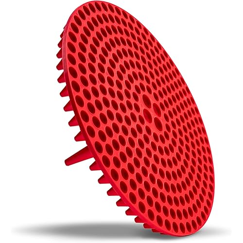 Chemical Guys DIRTTRAP02 Cyclone Dirt Trap Car Wash Bucket Insert Car Wash Filter Removes Dirt and Debris While You Wash (Red) 12" Diameter Great For Washing Cars, Trucks, SUVs, RVs & More