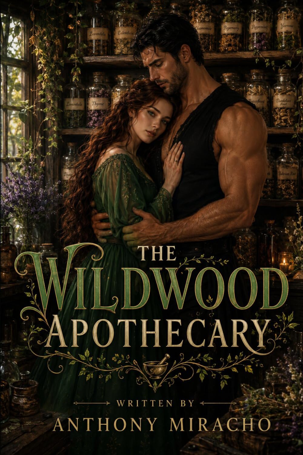 The Wildwood Apothecary: A Cozy Fantasy Romance: A Grumpy Sunshine Werewolf and Druid Shifter Romance