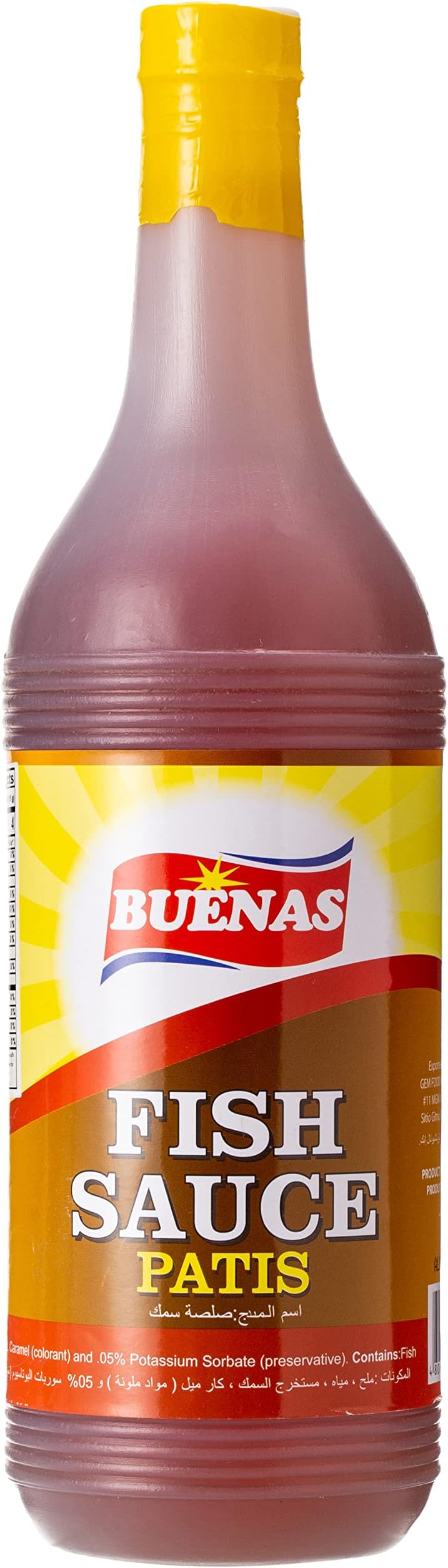 Buenas Patis Fish Sauce, 1 Ltr