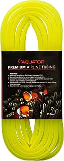 Aquatop Neon Yellow Color Premium Airline Tubing, 13 feet (4-Meter), 1/8