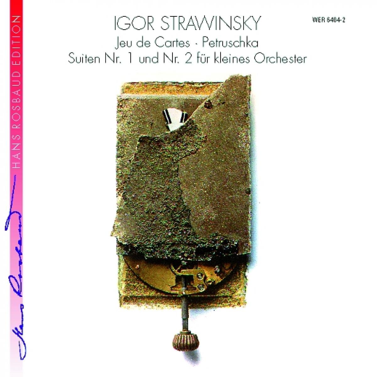 Stravinsky: Jeu de cartes etc. / Hans Rosbaud / Wergo CD WER 6404-2