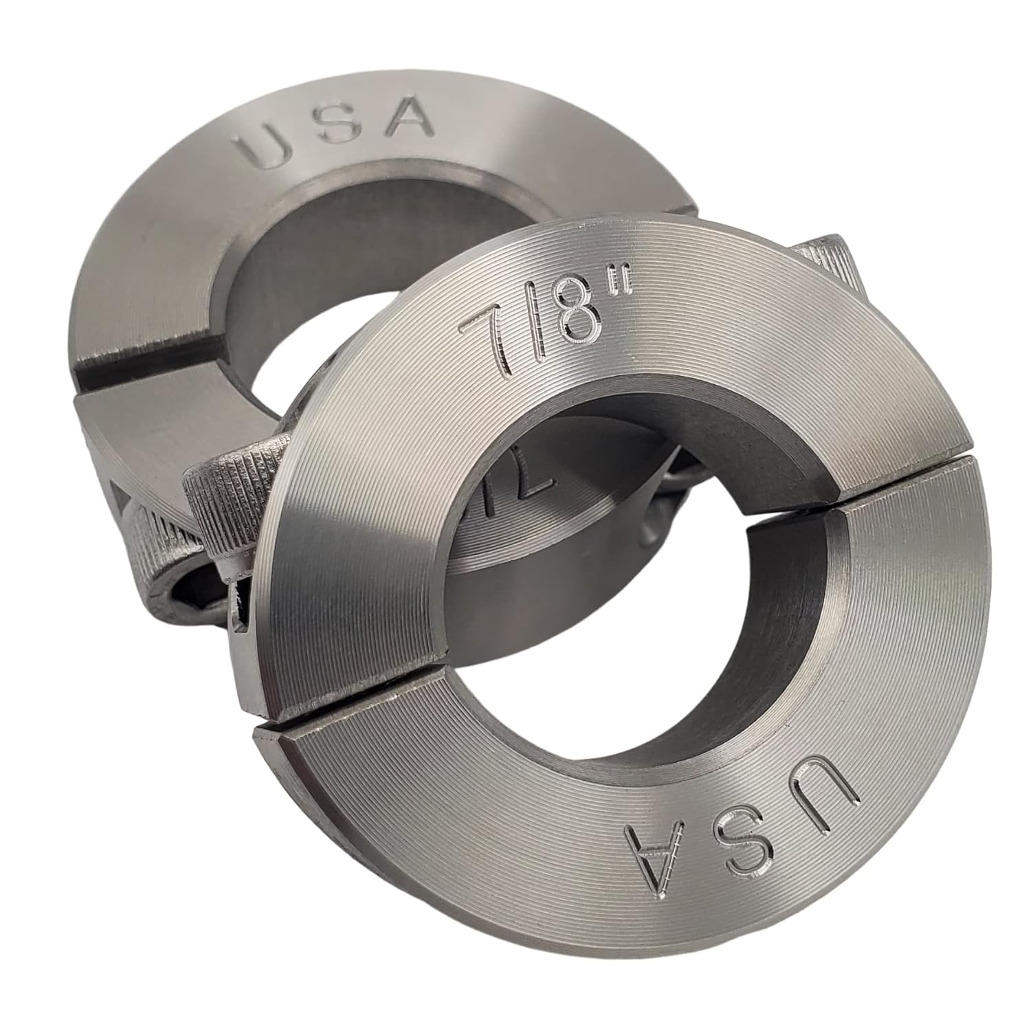 Coastal Shaft Collars 0.875" Bore Diameter Clamping Two
