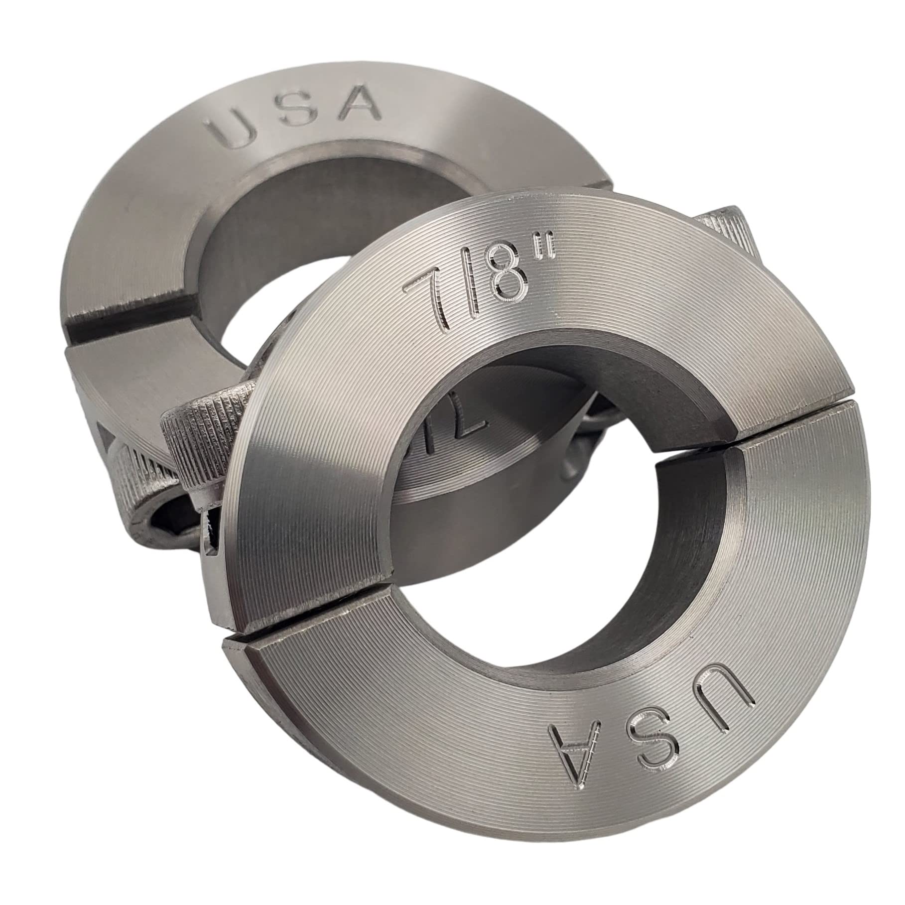 Collier de serrage inox 303 premium à double fente diamètre 2,2 cm