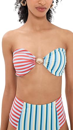 MINKPINK Womens Aurora Strapless Bandeau Bikini Top