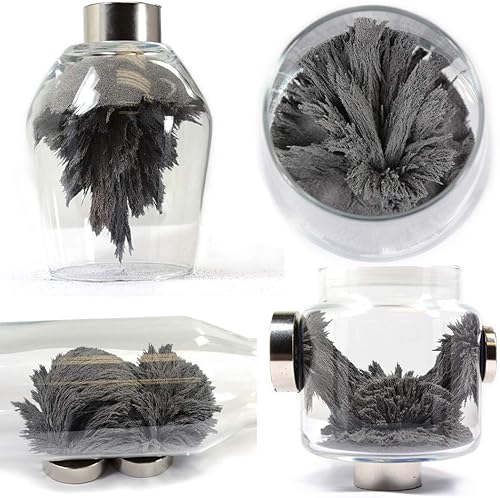 Miniatura 3 de Polvo de hierro de imán, CMS Magnetics, 12 onzas para educación