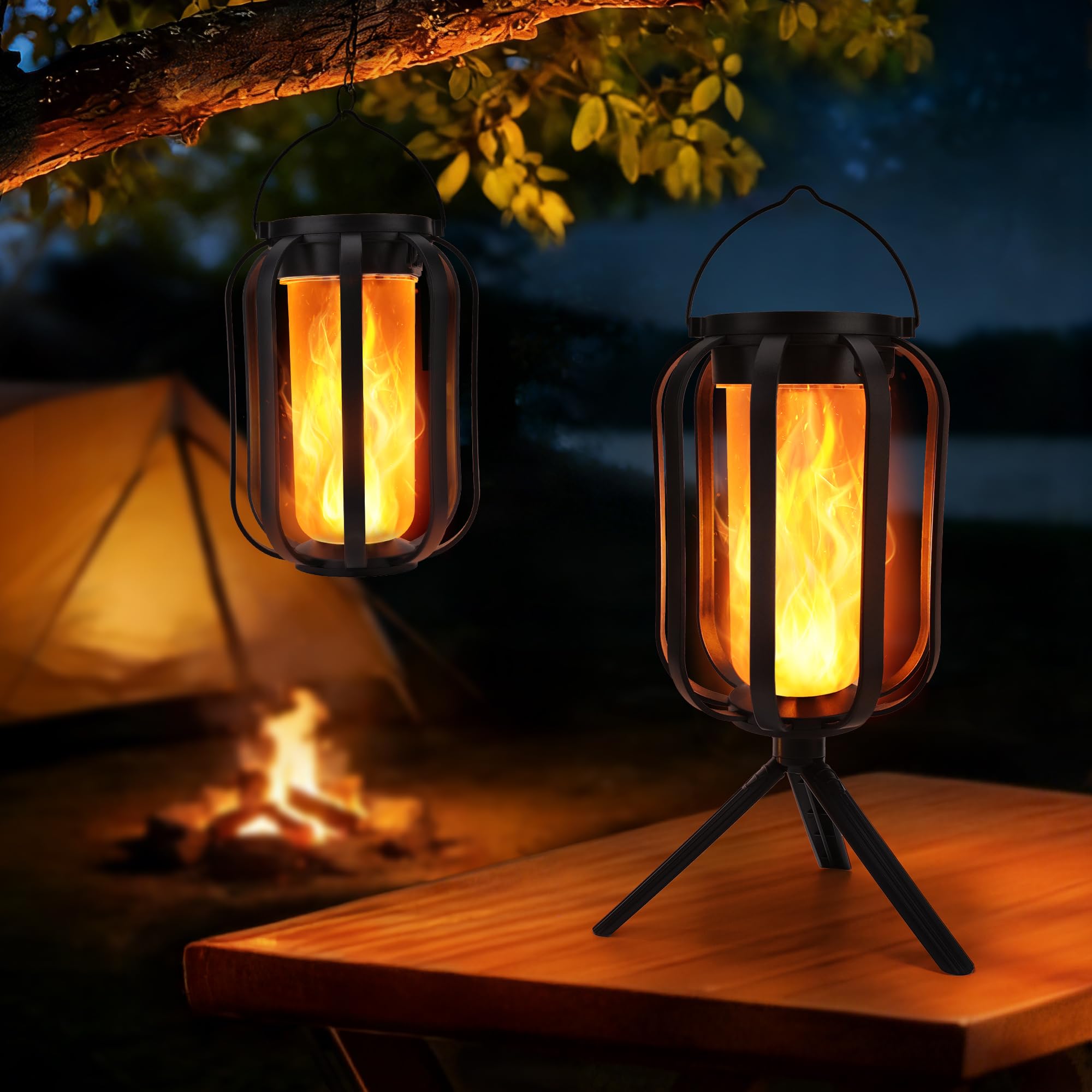 Toodour Solar & Battery Powered Lantern