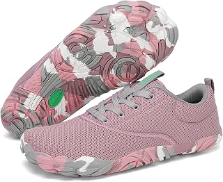 SAGUARO Unisex Zapatos Barefoot Antideslizante y Ligeras Zapatillas de Trail Running, Talla 36-48
