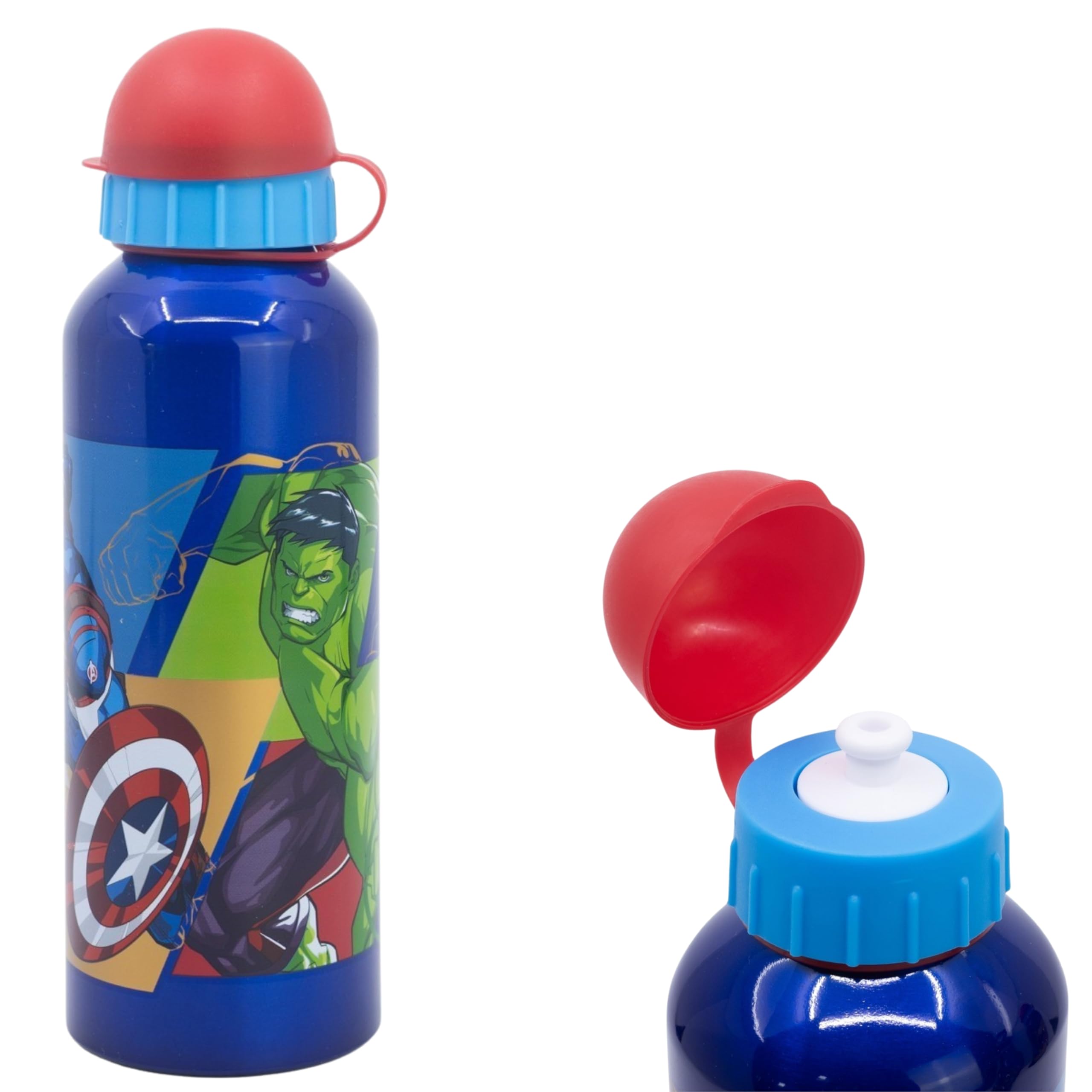 SRV Hub Red Pokemon Kids Aluminium Water Bottle | 500ml Leakproof & Lightweight Drinking Bottle for School, Sports & Travel — image 1