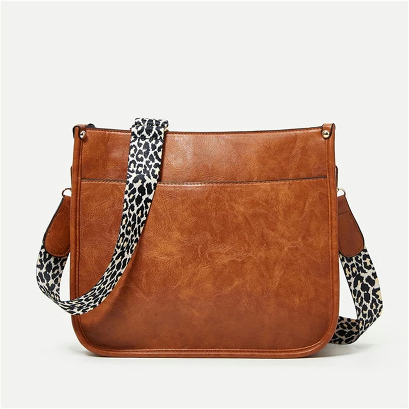 torby crossbody dla kobiet kobiety pasek torba kurierska moda krowa torba z nadrukiem urocza cukierkowy kolor mała torebka
