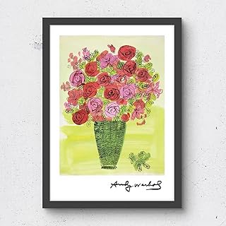 ポスター アンディ ウォーホル Flowers III 額装品 ウッドベーシック 