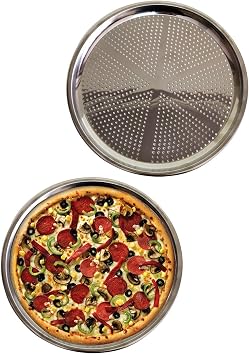 Delikli  elik Pizza Ve Lahmacun Tepsisi 28 Cm, 5DPWPTLAKUCUKPT