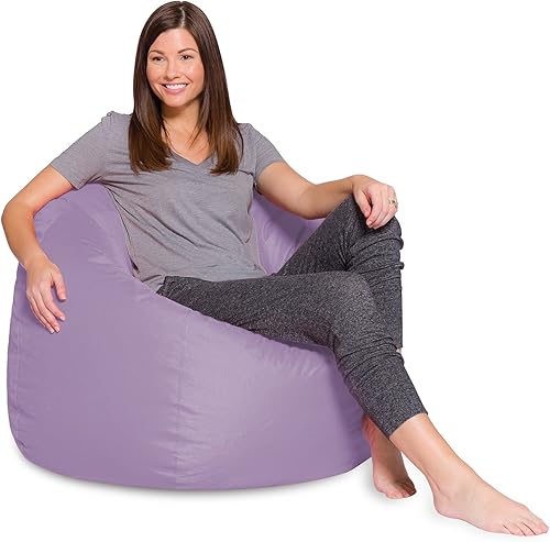 Miniatura 224 de Posh Creations - Sillón puff para niños, adolescentes y adultos, incluye funda extraíble y lavable a máquina, grande de 38 pulgadas, piel de conejo