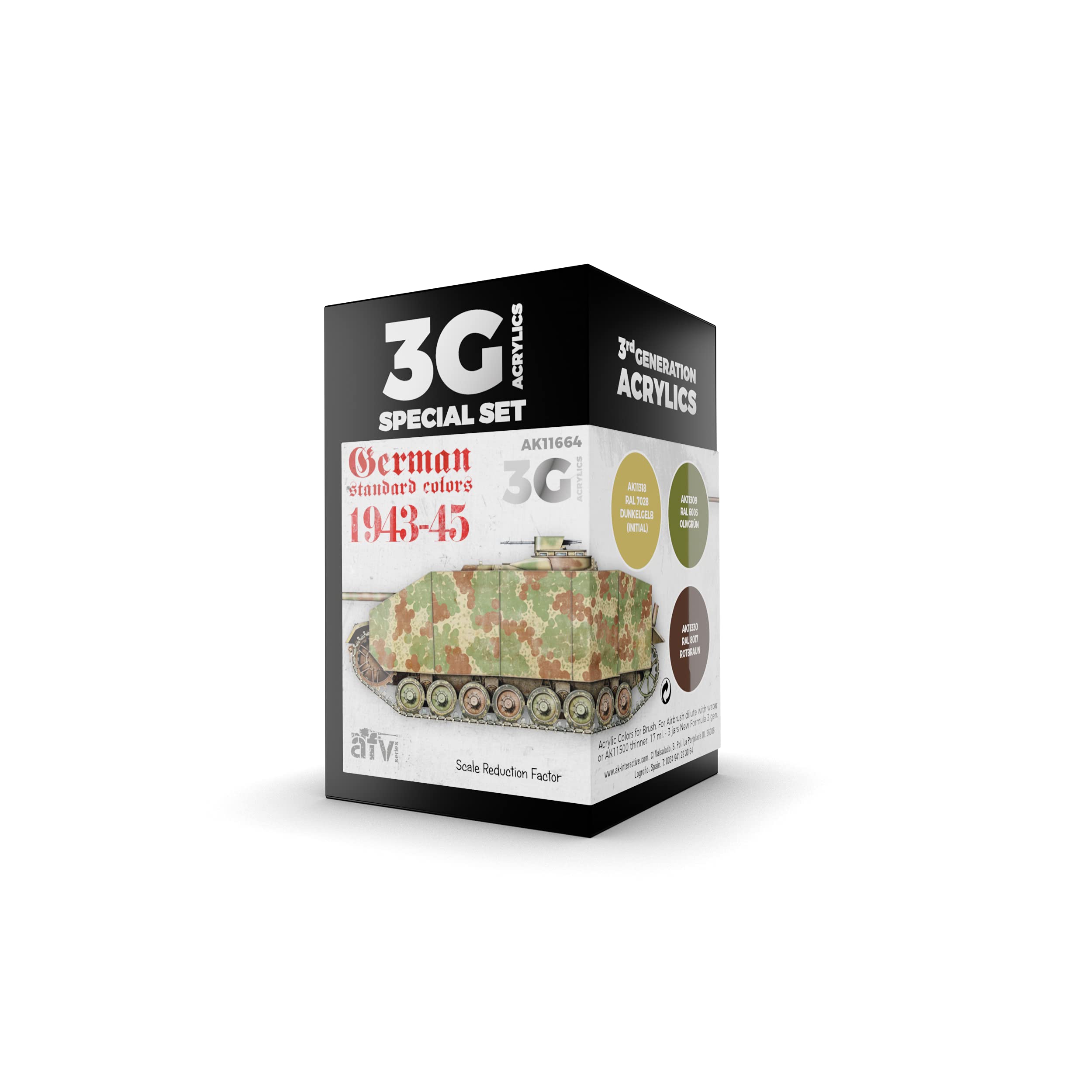 Preorder: German Standard 44-45 Combo 3G