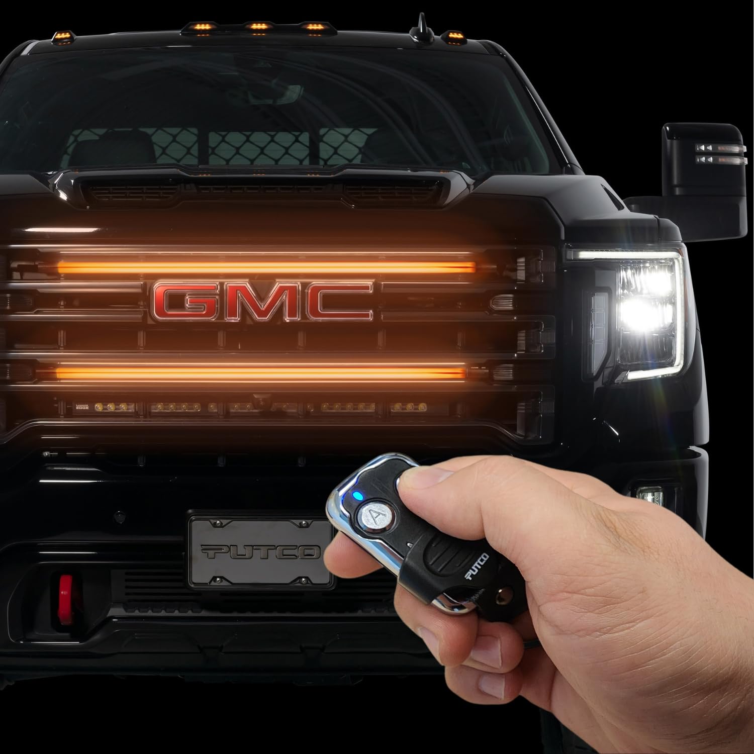 Putco Luminix Tap-N-Sync Programmable Wireless Remote - Works with Freedom Blade, Virtual Grille Light Bar, Tri-Hornet, Stingers, Work Blade, E-Blade