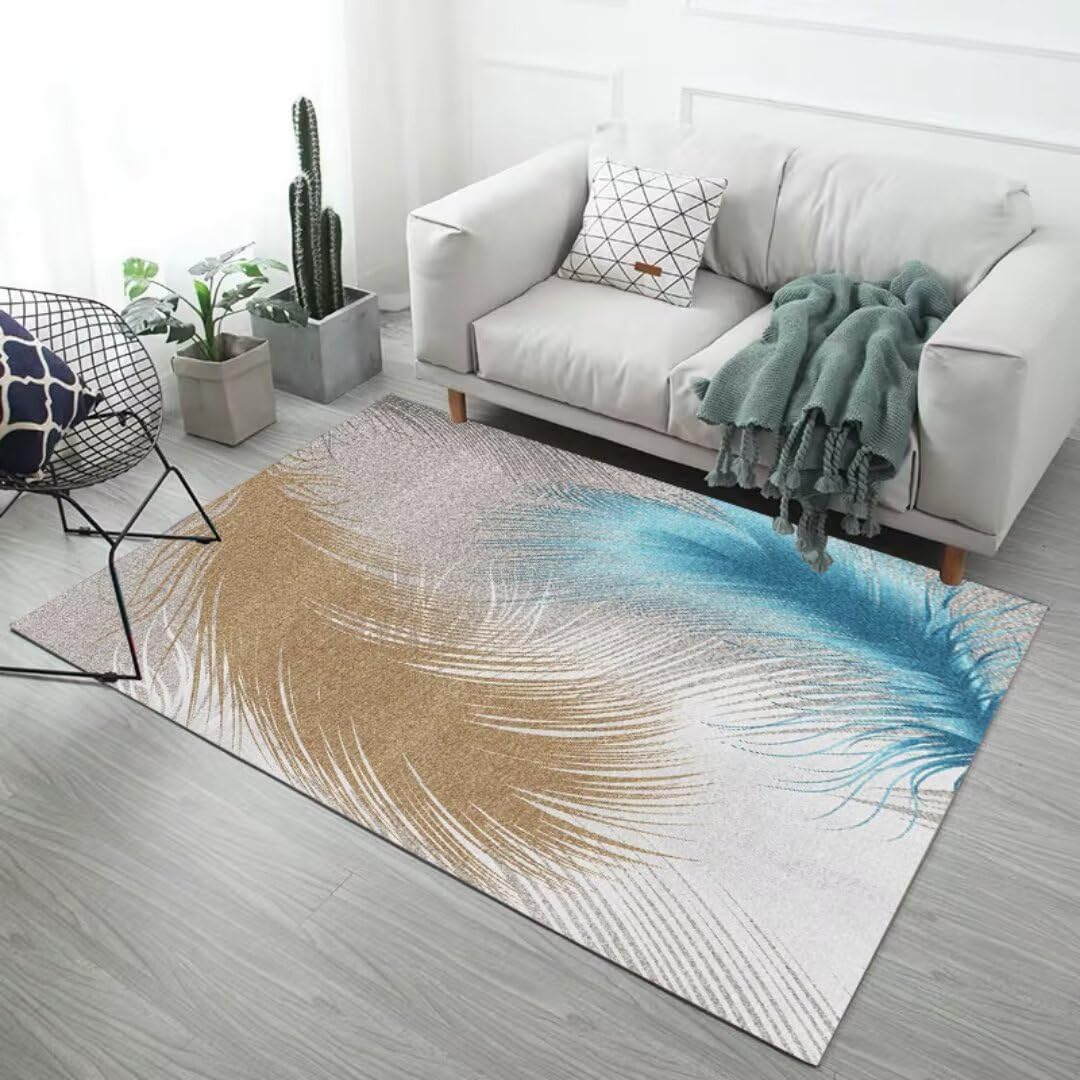 Tapis de chambre garçon gris 180x250cm géométrique lavable