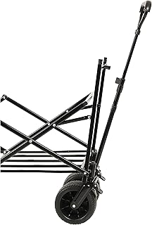 LifeSky Collapsible Wagon with Mosquito Net: Heavy Duty 480Lbs Capacity & 7-Inch All Terrain Wheels - Fishing Gear Transport Cart for Lake Shore Outdoor Use