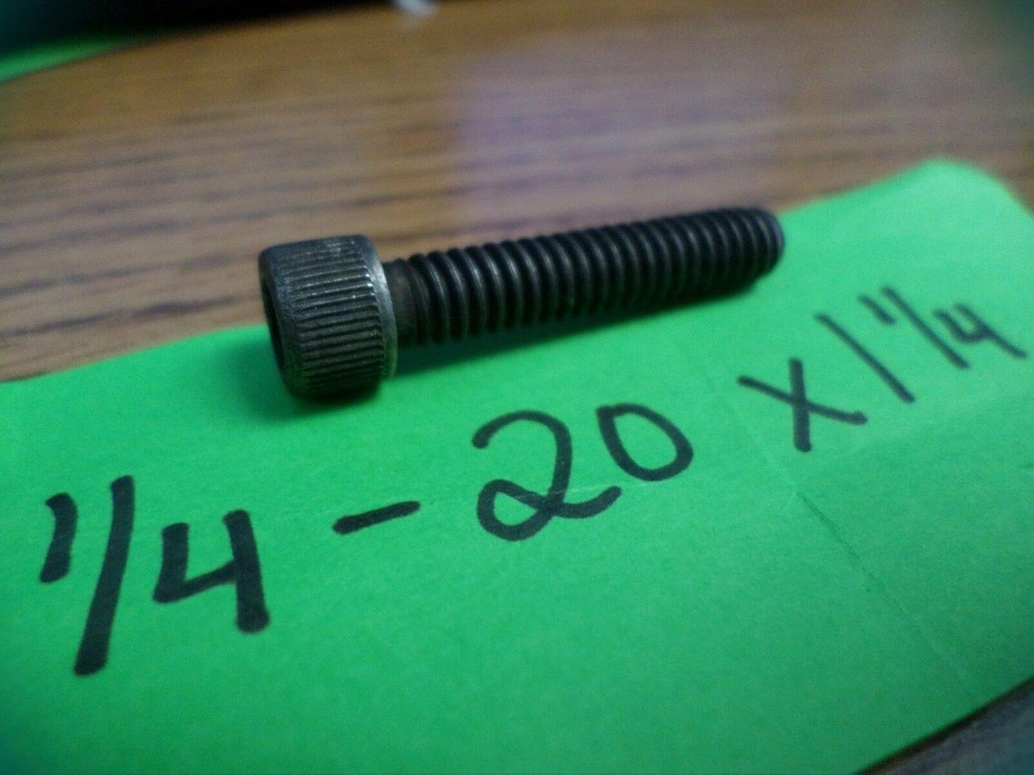 1/420 X 1 1/4 Socket Head Cap Screws Box Metric Set