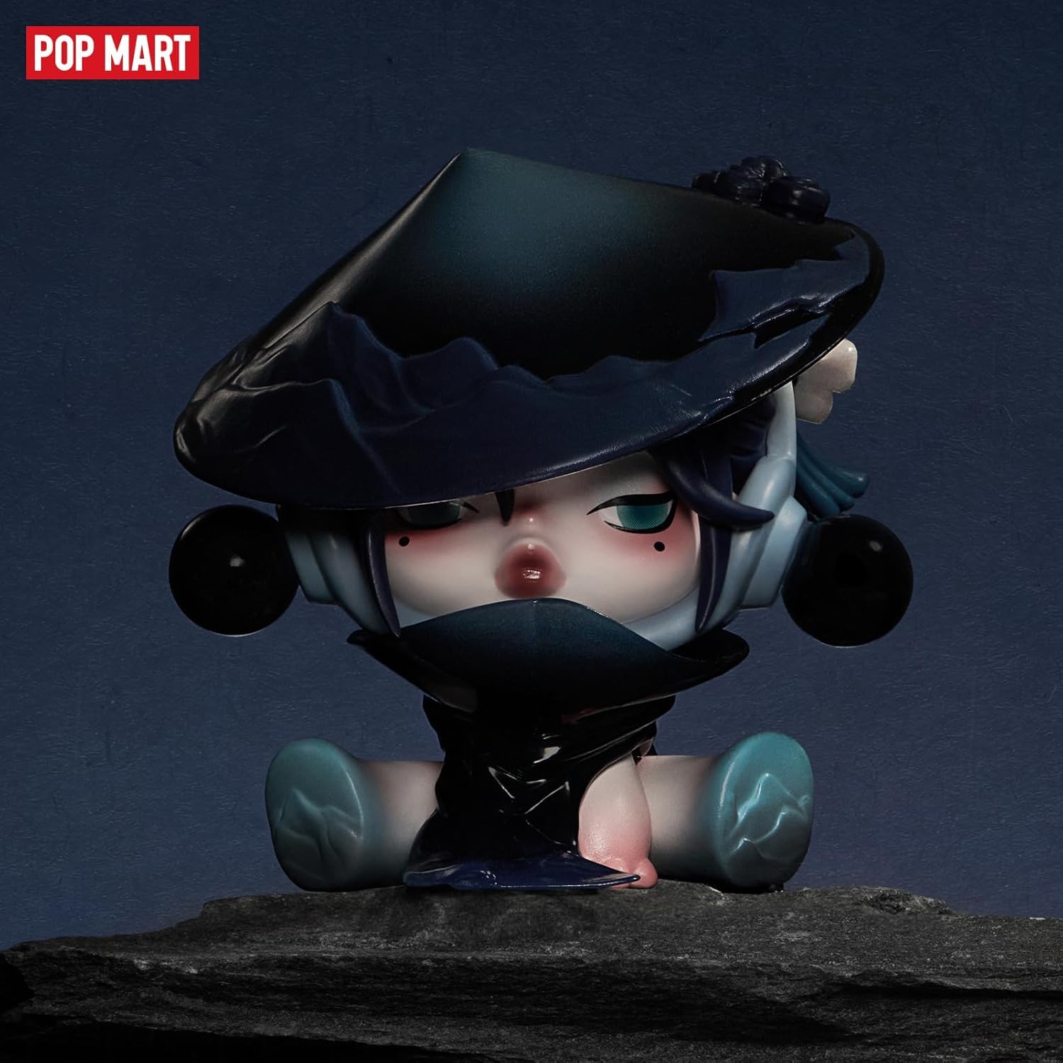 POP MART SKULLPANDA The Ink Plum Blossom Series Figures, 12PCs SKULLPANDA Blind Box Figures, Random Design Action Figures Collectible Toys Home Decorations, Holiday Birthday Gifts, Whole Set