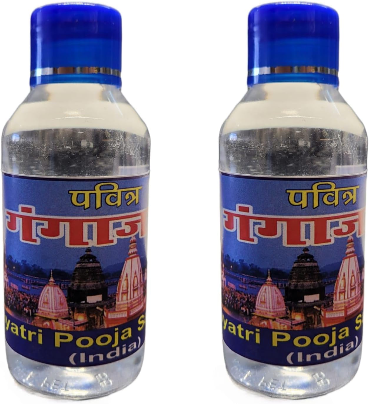 Gangajal Pure Ganga Jal Water Sacred Holy Water from Gangotri Valley - Government Approved for Puja Rituals, The Purest Ganga Ji Water for Worship (100 ML) - Pack of 1