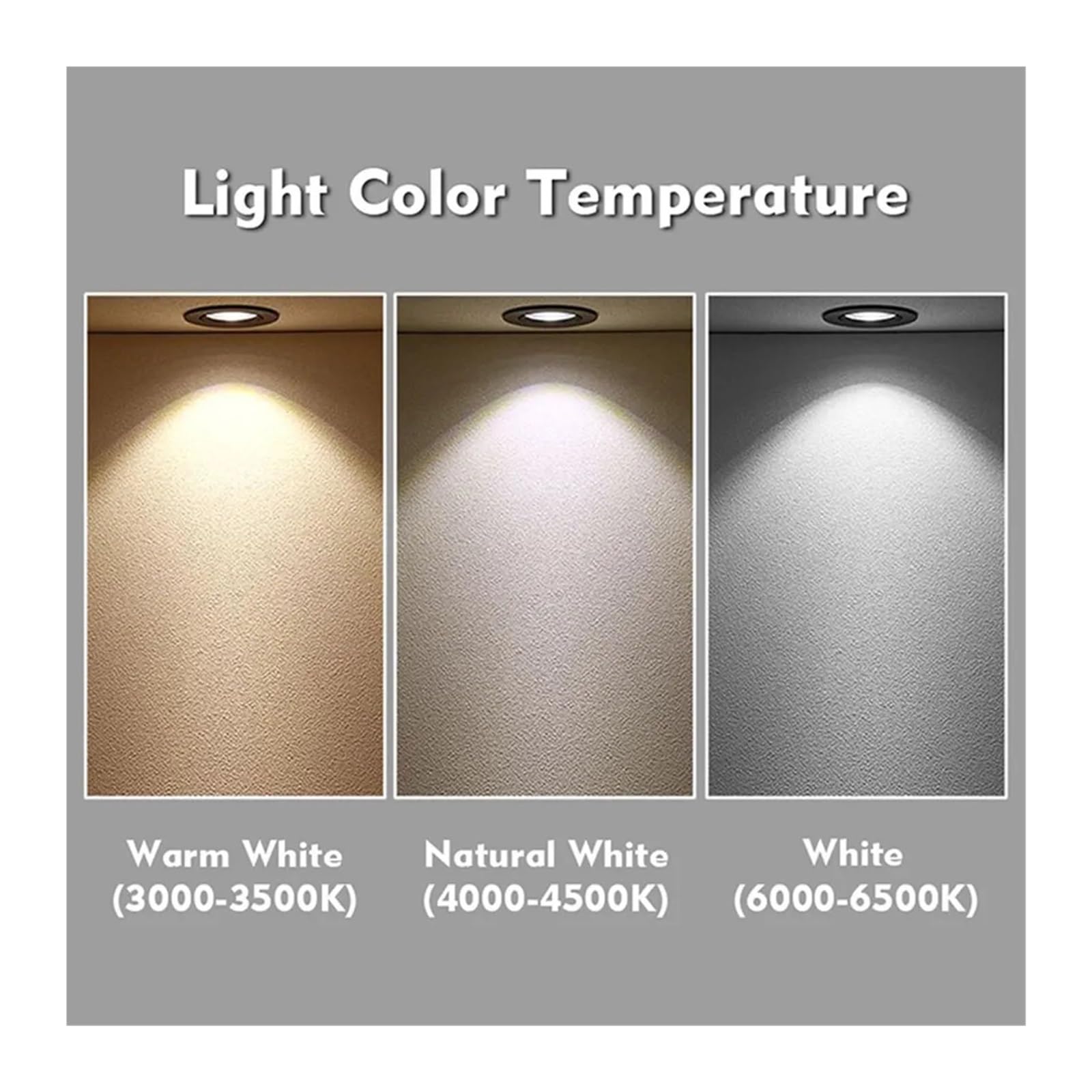 4 pezzi 12V 24V luce LED sottile for armadietto 3W ultra sottile 14mm 2'' lampada da incasso a soffitto foro 55mm luce da incasso for libreria domestica(Natural White,SILVER SHELL_DC 24V)