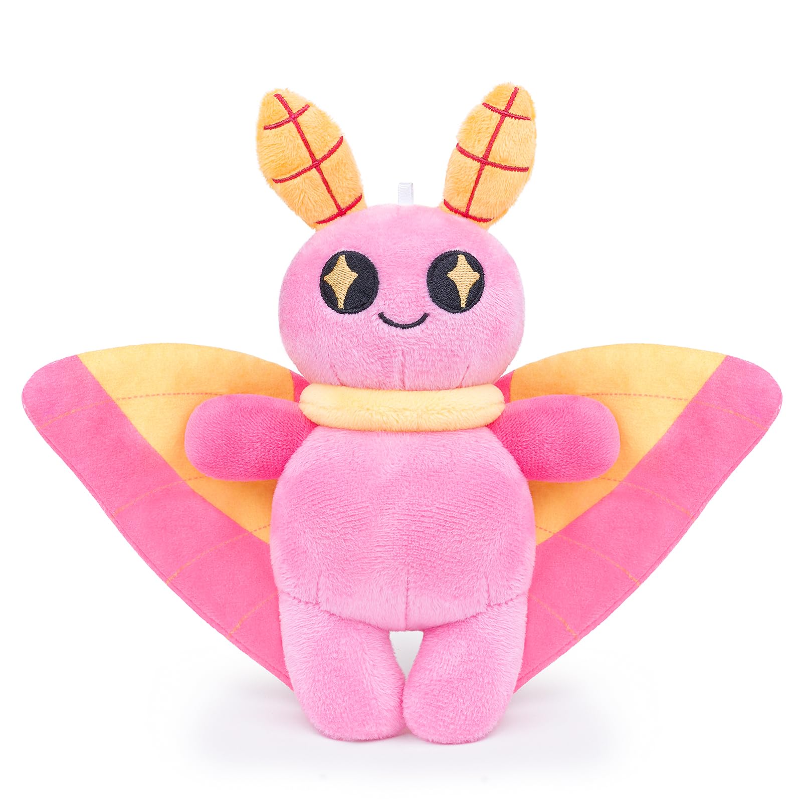 capybaraflying Soft Plush Maple Leaf Moth Widgets Plush Toy, Pink Maple Leaf Moth Animal Plush Toy - Image 2