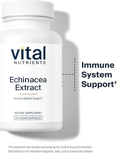 Miniatura 6 de Vital Nutrients - Extracto de equinácea - Apoyo al Sistema Inmunológico - 60 Cápsulas Vegetarianas por Botella - 1000 mg