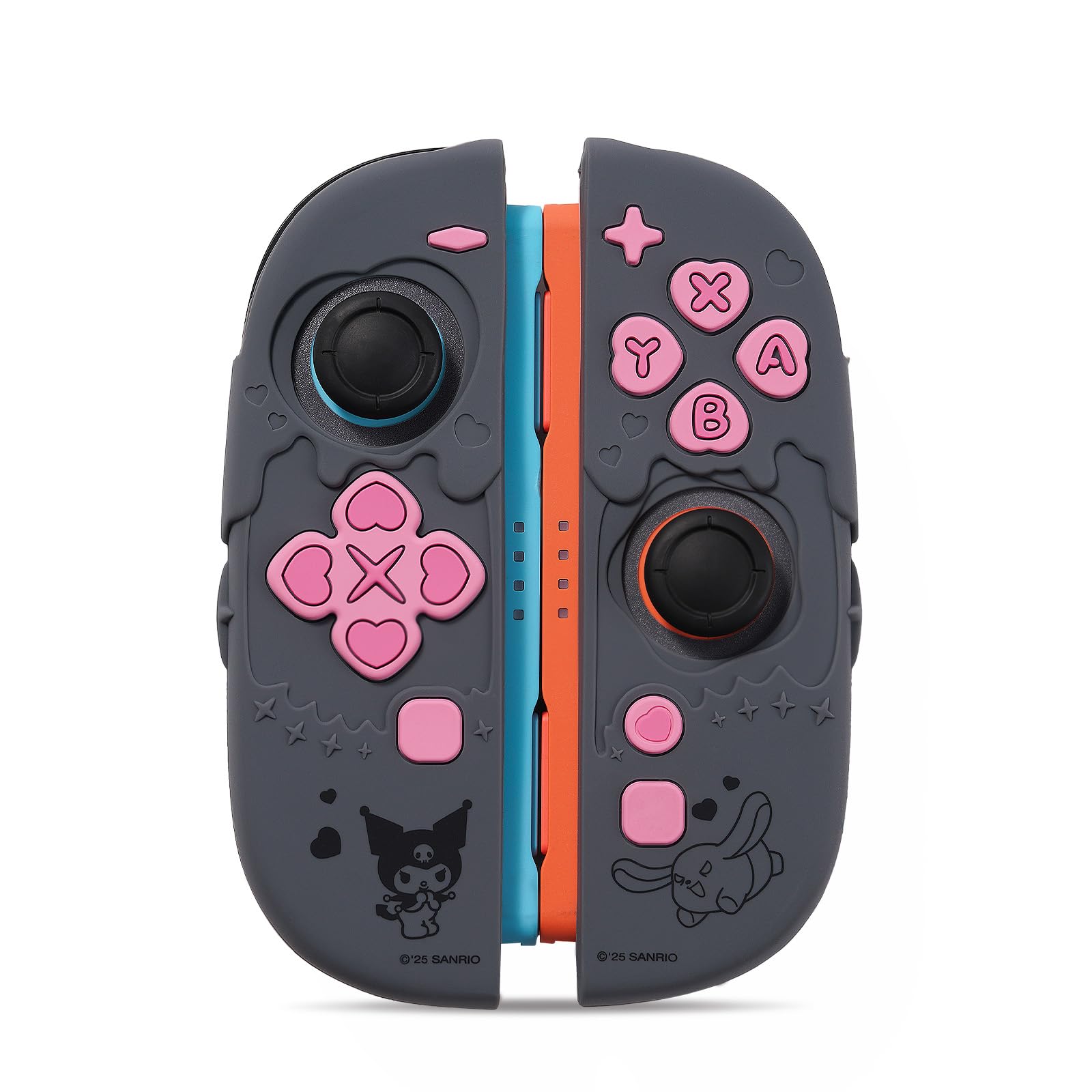 Kuitmor Protective Shell Compatible with Joy con of Switch 2 (2025 Model) Controller, Soft Silicone Cover Case, Anti-Scratch Protective Case for Switch 2025 (Blue（For Switch 2）) — view 9
