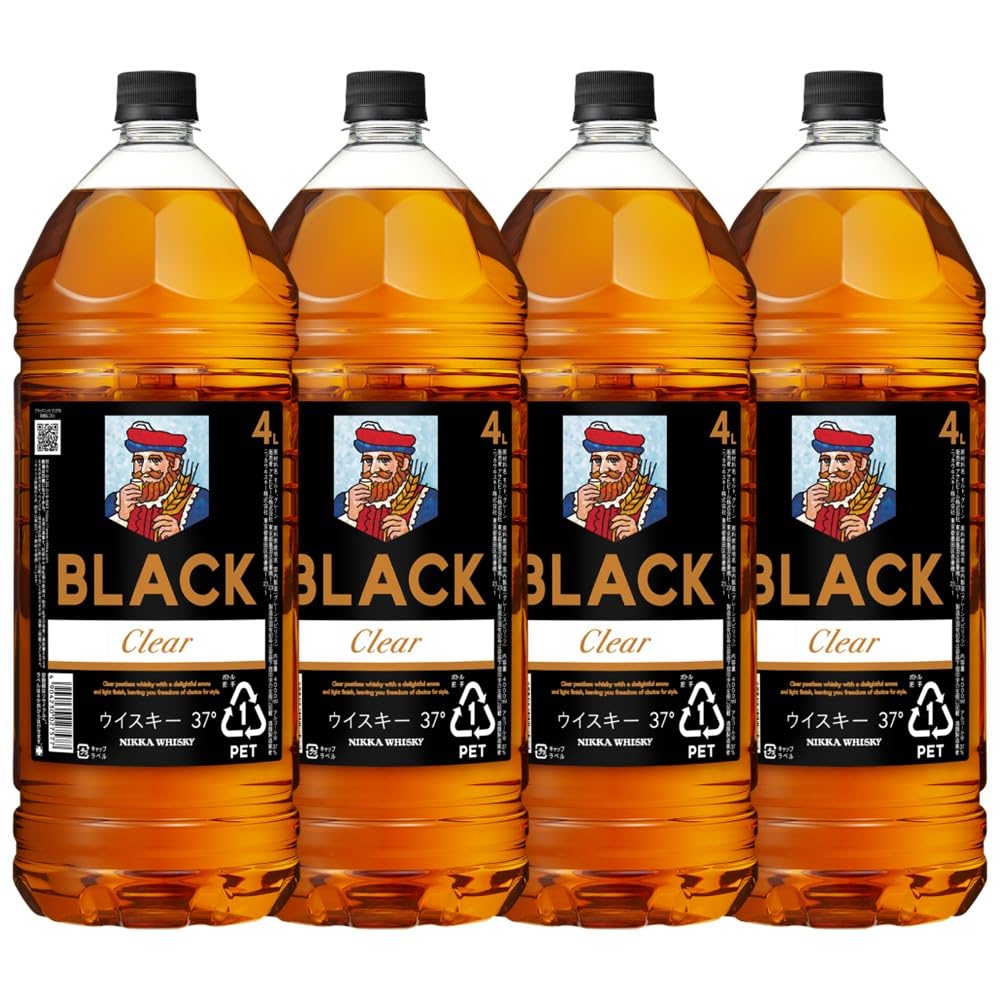 Amazon.co.jp: ブラックニッカ ウイスキー4000ml×4本 ブラックニッカ