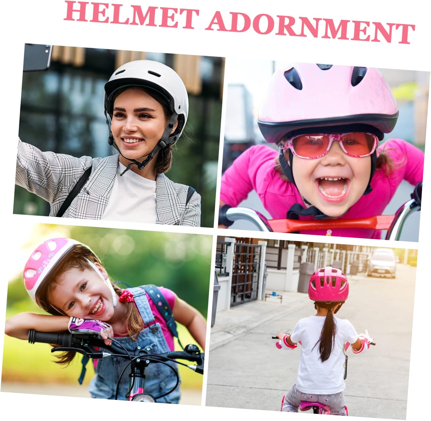 Garneck 1set Horns Decoration Devil Horns for Helmets Easy Install Cup Ornaments Accessories for Cool Motorbike Look image 3