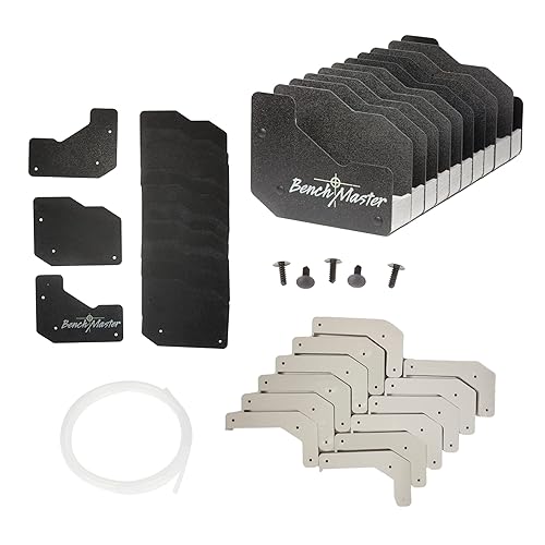 BenchMaster Pistol Rack, Handgun Safe Storage, Holds 2 to 12