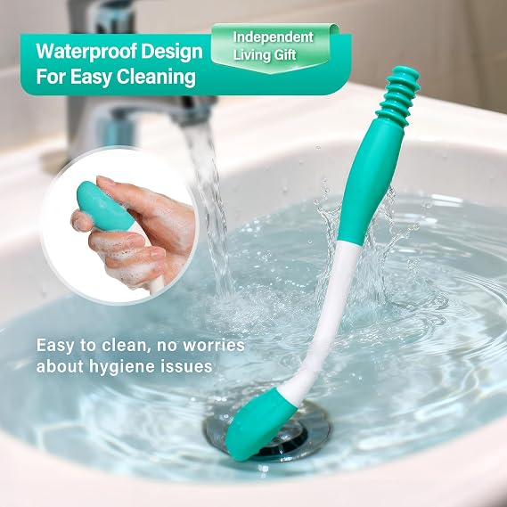 Fanwer Toilet Aids for Wiping,Long Reach Comfort Bottom Buddy, Butt Wiper
