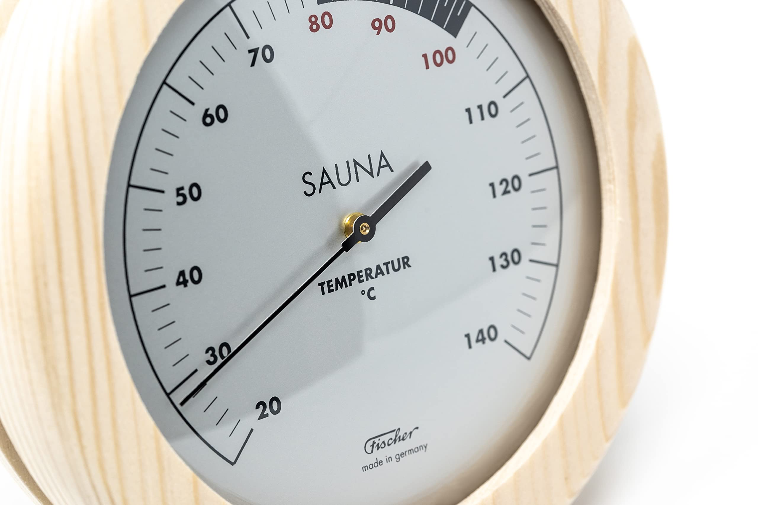 Fischer Termometr do sauny, drewniany, wielokolorowy, jeden rozmiar