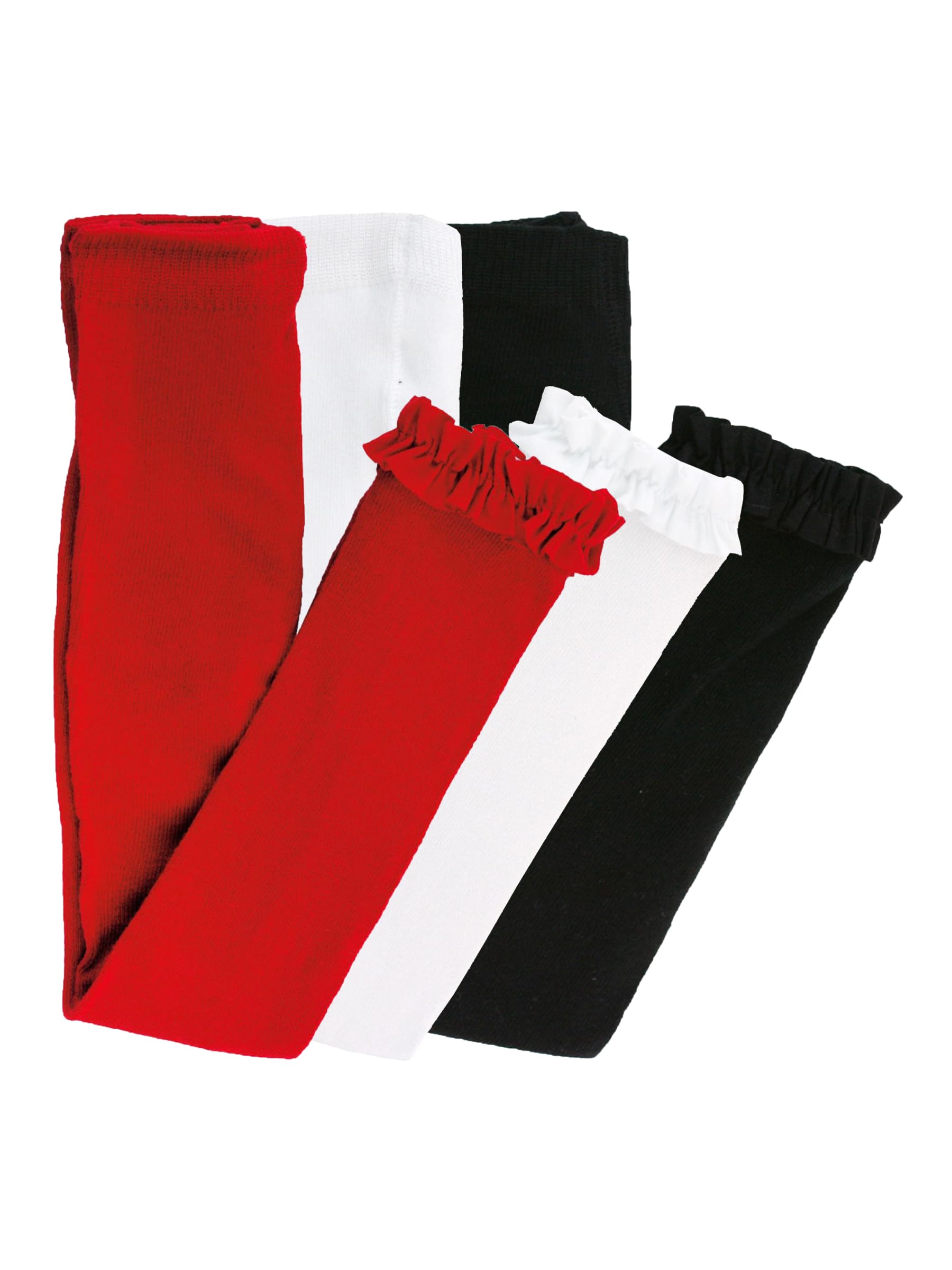 RuffleButts Baby/Toddler Girls Ruffle Tights - Footless Ruffled Tights