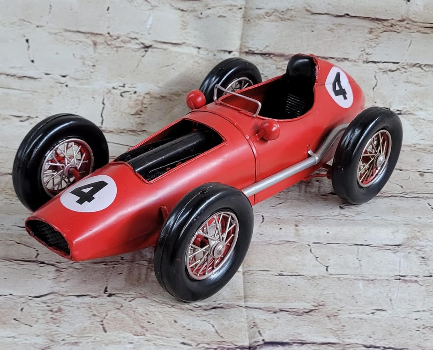 EUROPEAN BRONZE Hand Made Finery 1958 Formula 1 Ferrari Racing Car Home Decor Gift Handmade Artwork Sale Deal by Think Bronze