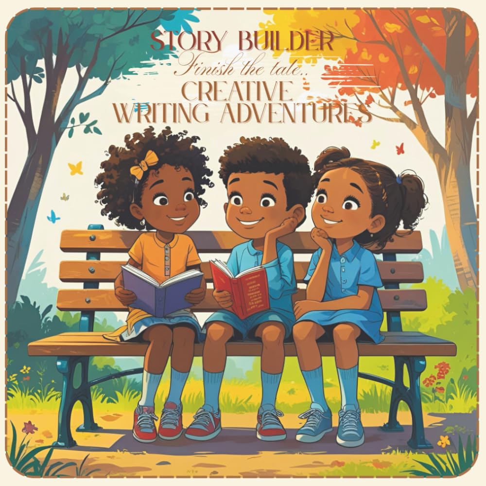 Story Builder: Finish the Tale — Creative Writing Adventures: 50 Illustrated Story Starters to Spark Imagination and Build Writing Skills | Ages 6- 12
