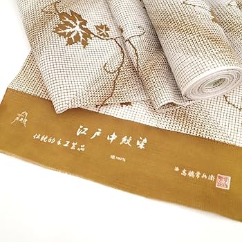 Amazon.co.jp: 浴衣 反物 夏物 高橋常兵衛 高常 江戸ゆかた 木綿