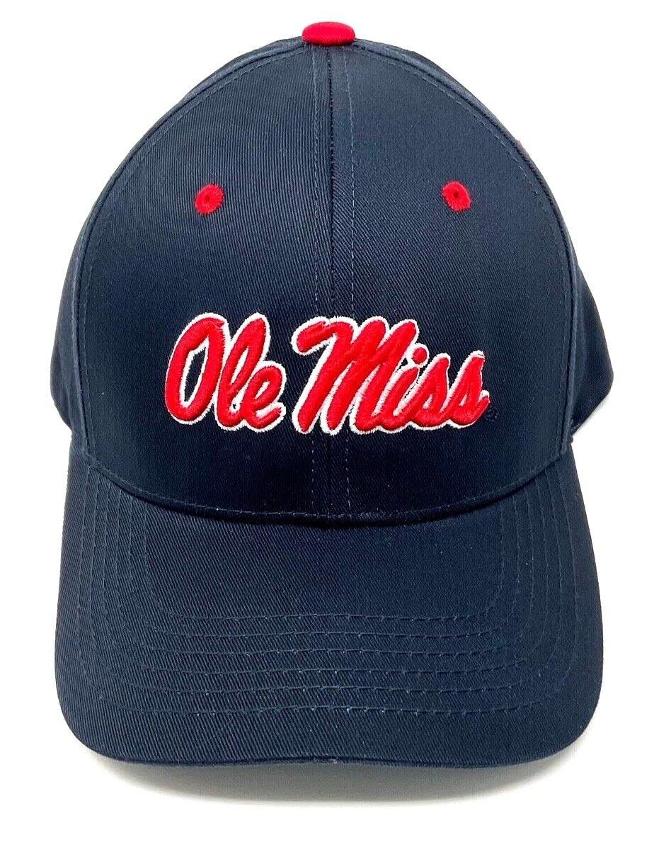 Mississippi Ole Miss Hat Adjustable Classic Solid Cap