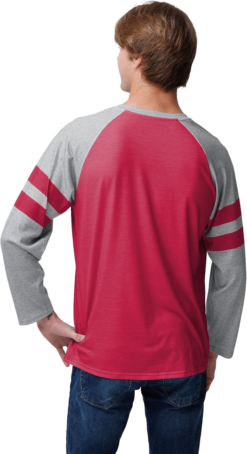 FOCO NFL Mens NFL Team Logo Raglan T-Shirt - Image 2
