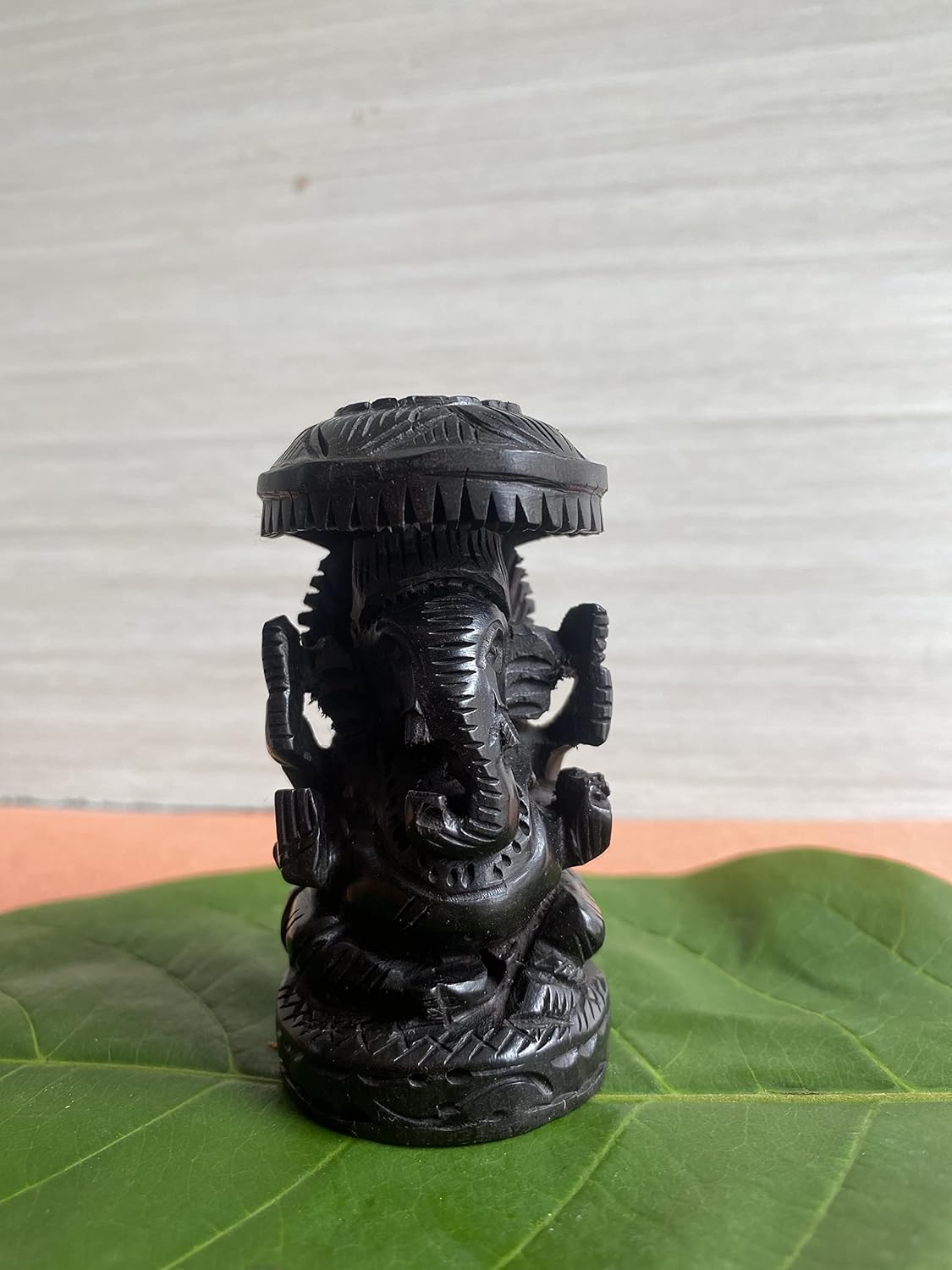 Buy ANAWARIYS Ebony Wood Lord Ganesh Idol Ganapati Murti Ganesha