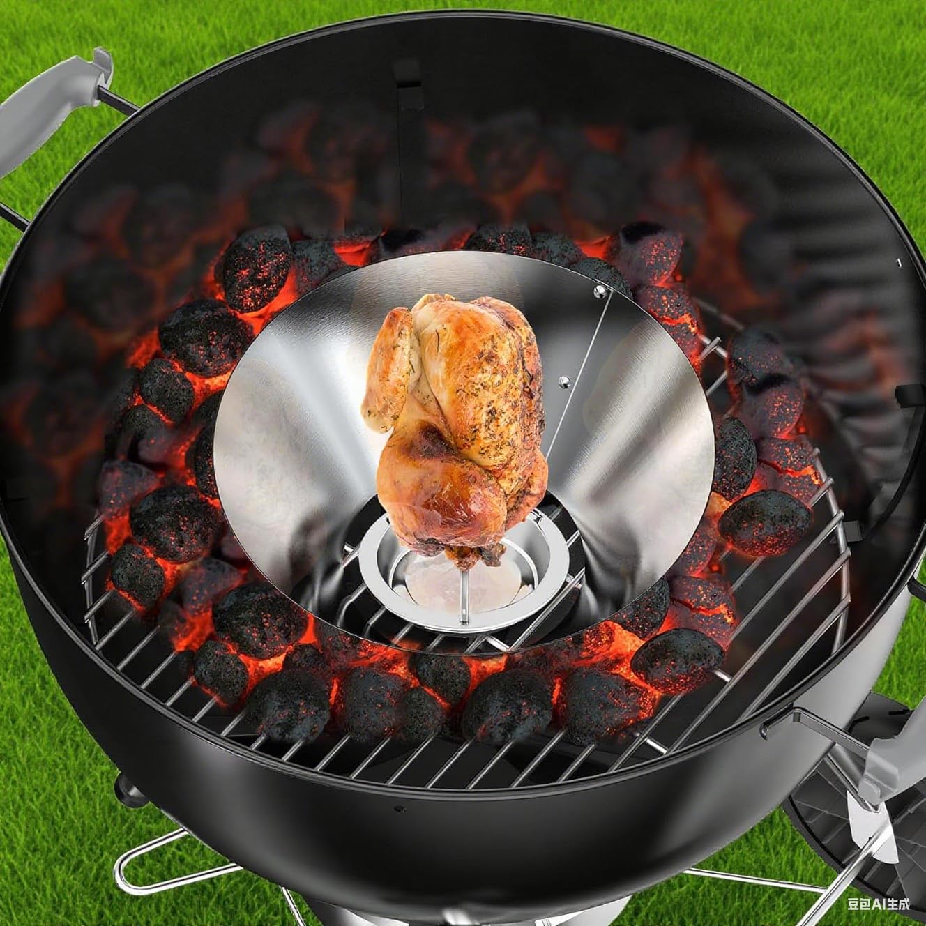 Amazon.com: QuliMetal BBQ Whirlpool for Weber Kettle 22 26.75
