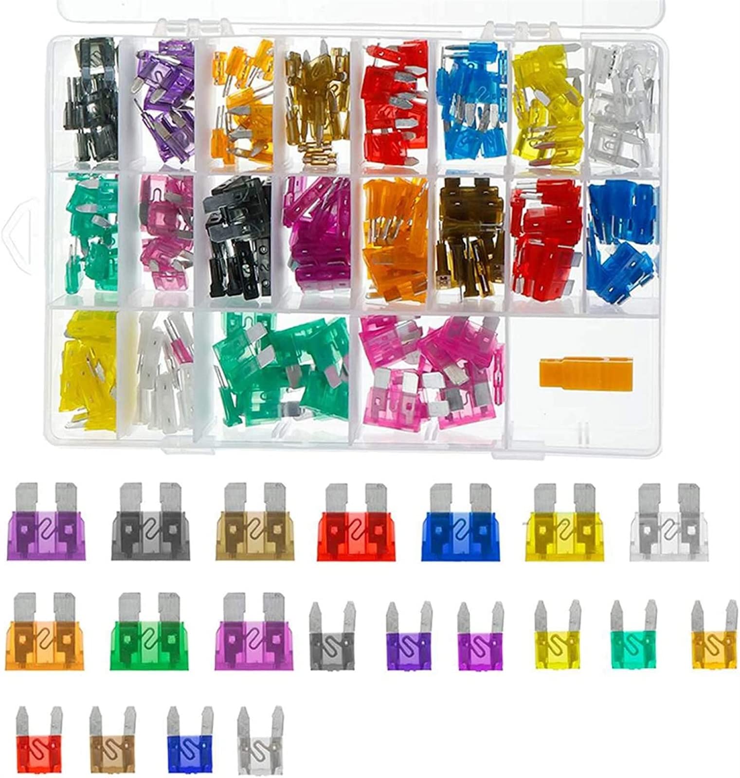 Mini lame automatique en kit de 220 fusibles pour vos trajets en van