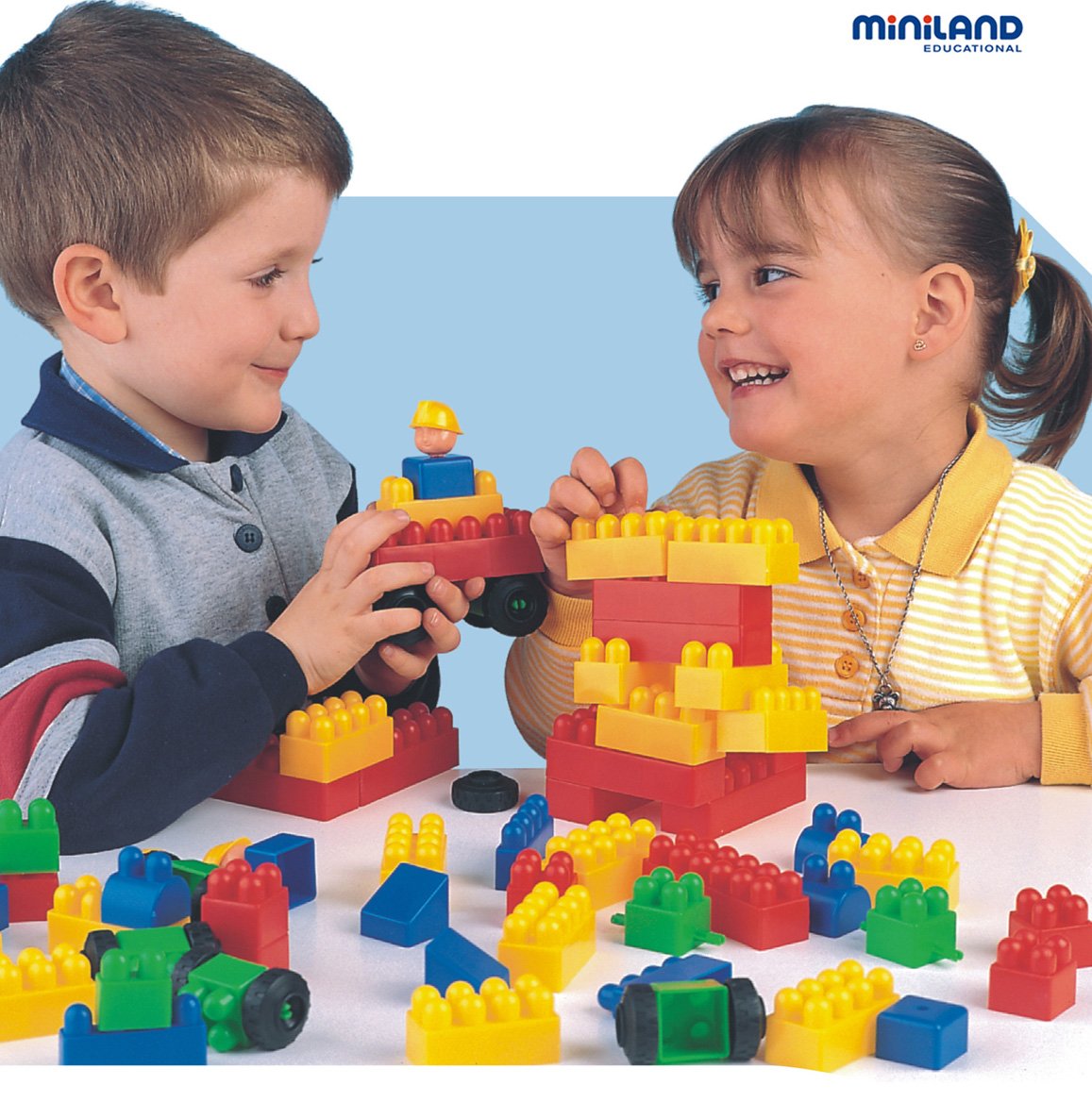 Miniland 32315 bloki (300 sztuk), wielokolorowe