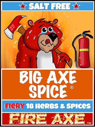 Miniatura 6 de Big Axe Spice UmamiBear - Mezcla de condimentos de curry ligero sin sal y umami, sin sal, sin azúcar, sin gluten, sin conservantes, vegano, kosher y