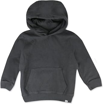 HonestBaby Baby Boys Comfy Hoodie Sweatshirt With Pockets 100% Organic Cotton for Toddler, Baby Boys
