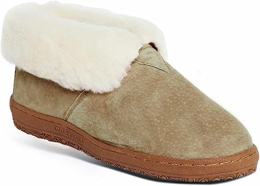 Old Friend Women's 441120 Slipper, Chestnut, 6 M US