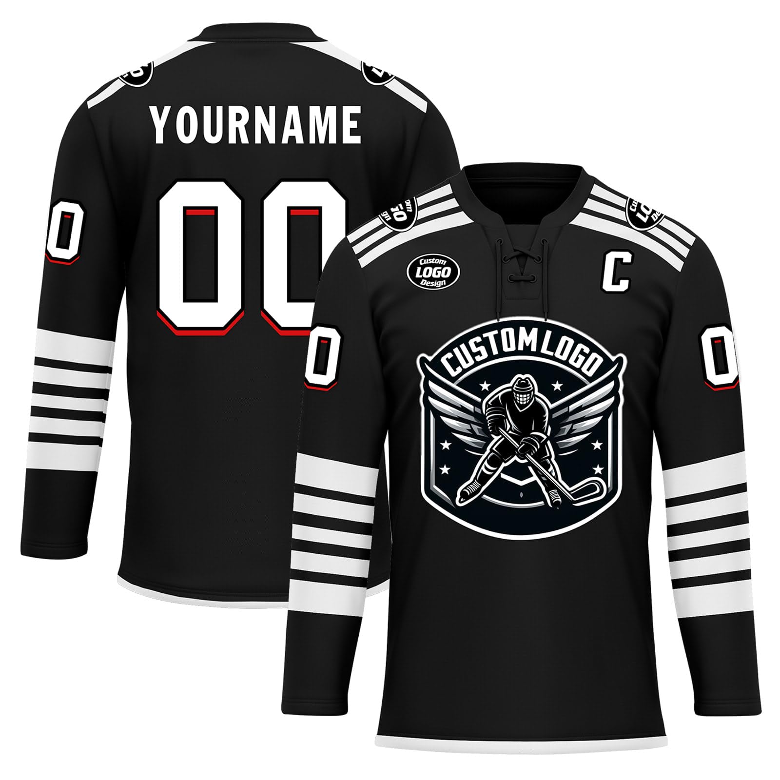 Custom Ice &amp; Field Hockey Jersey for Men Women Youth, Personalized Practice Training Team Uniform Sports Outfit