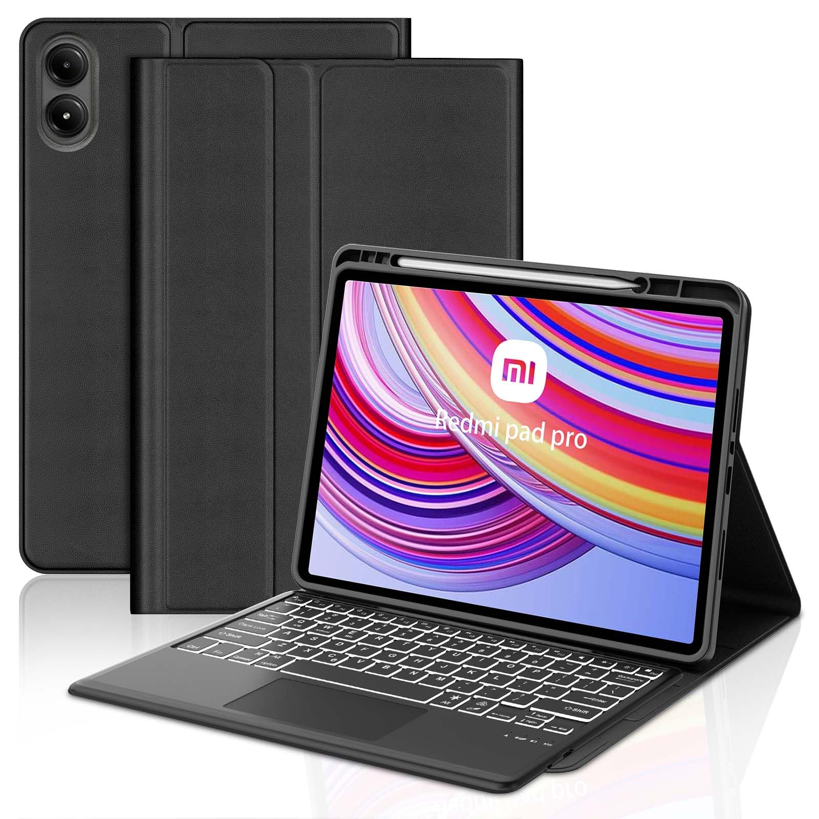 Amazon.com: Touchpad Keyboard Case for Xiaomi Redmi Pad Pro 12.1