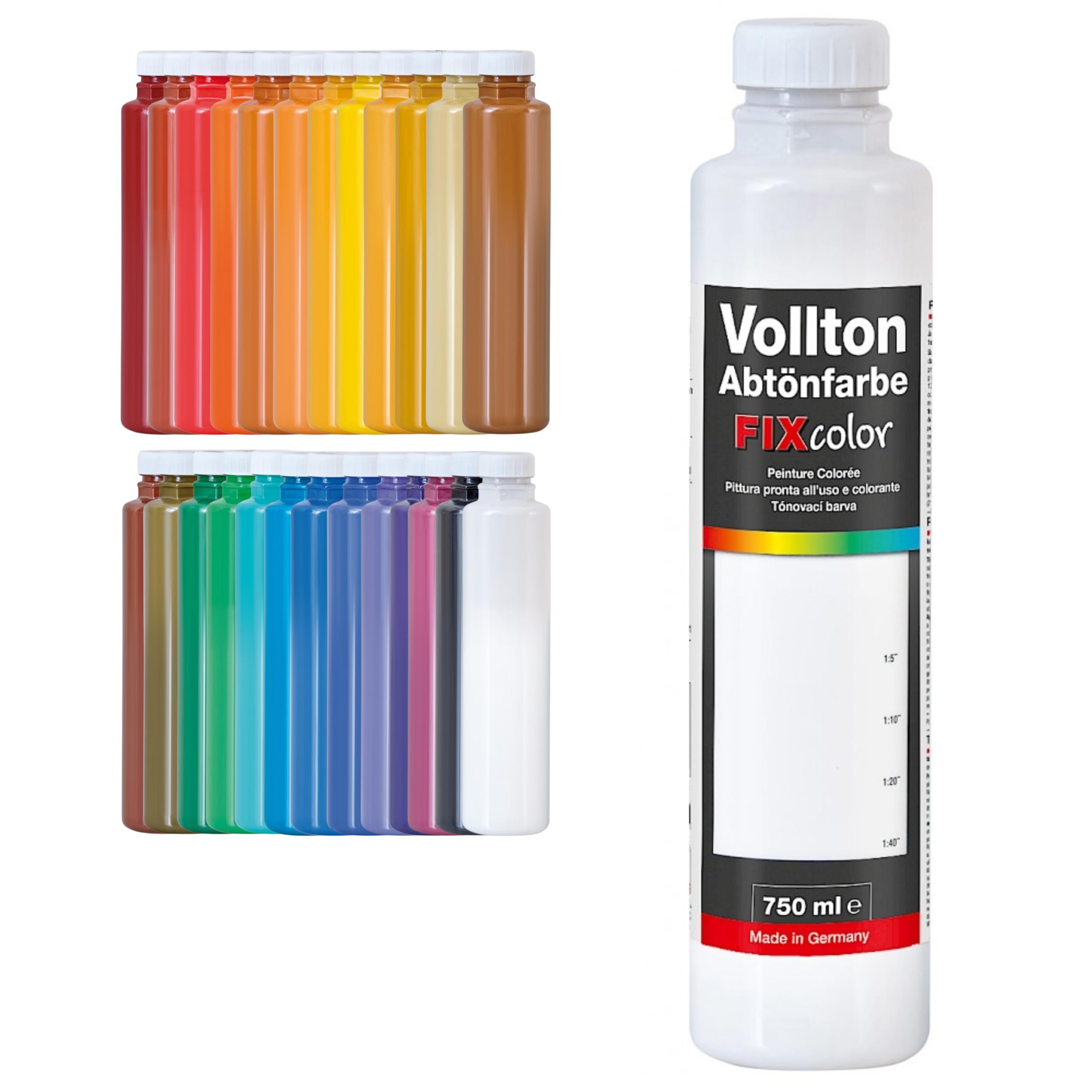 decotric Abtönfarbe Weiß - 750 ml