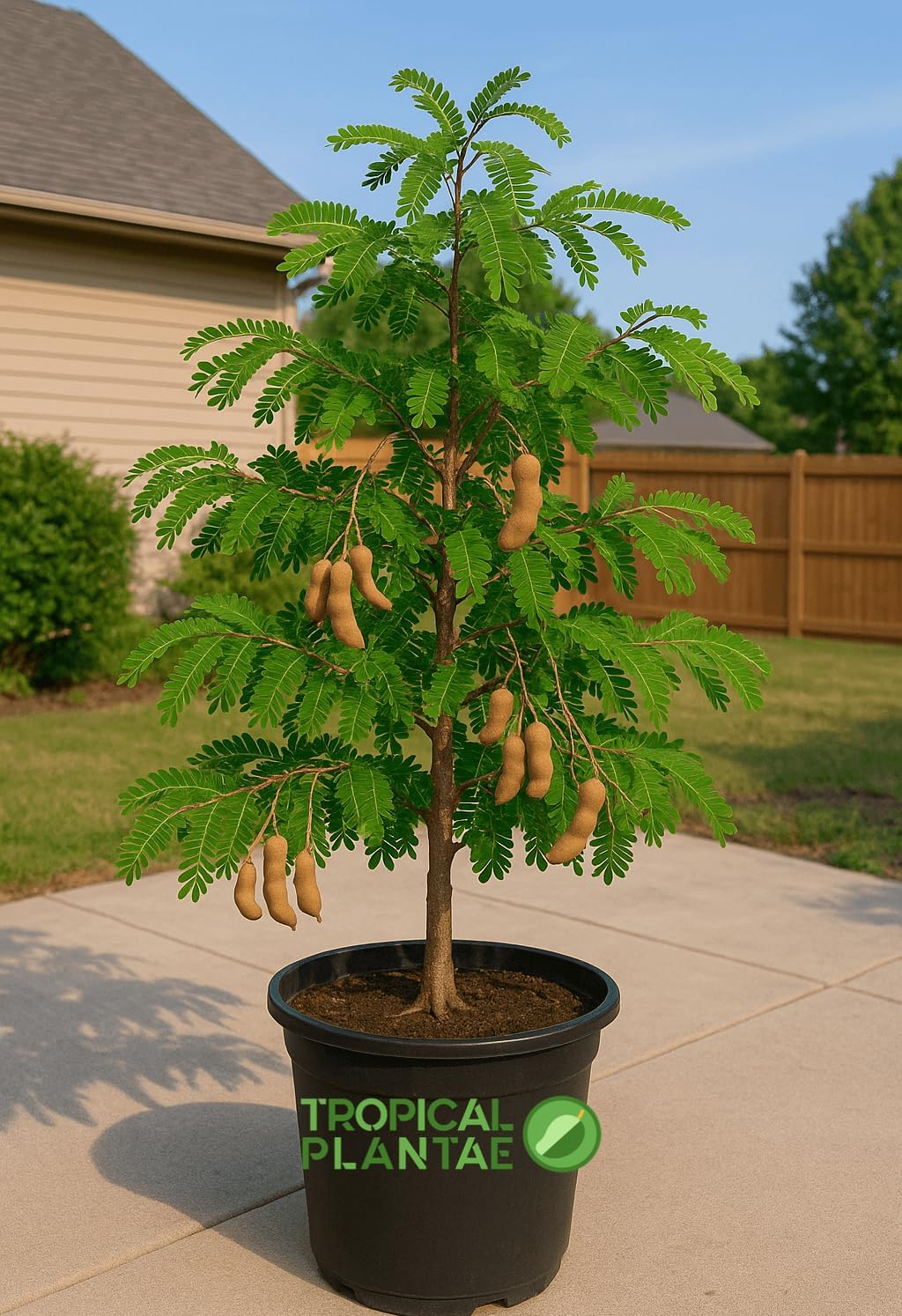 Tamarind Tree (Tamarindus Indica) – Live Tropical Fruit Tree – USDA Certified