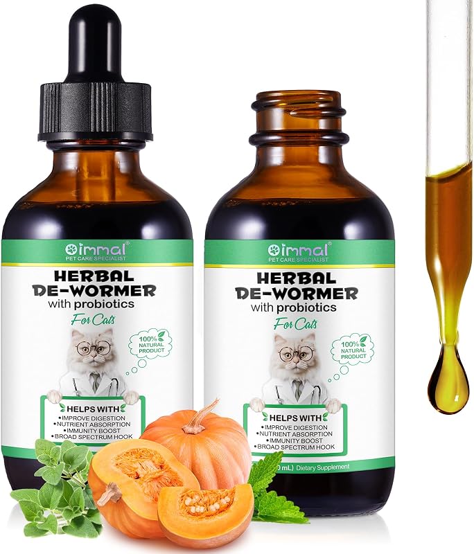 Suplemento líquido fitoterápico para gatos WELOSUER com probiótico – Pacote com 2